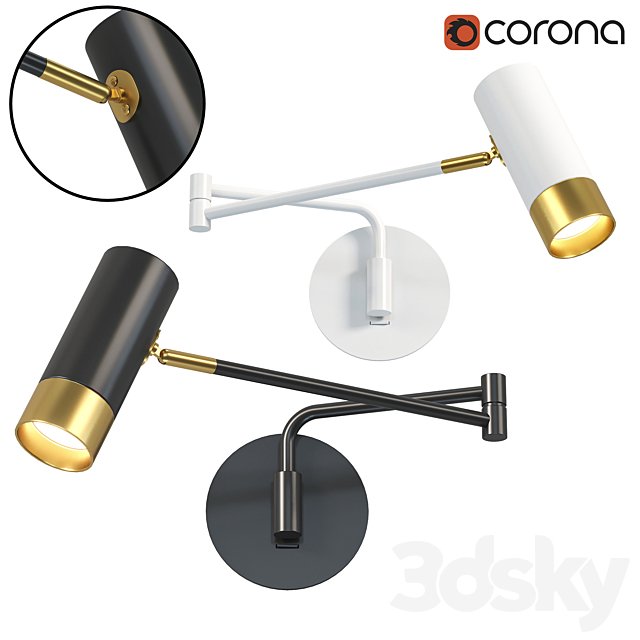 Fumi Swing Wall Lamp