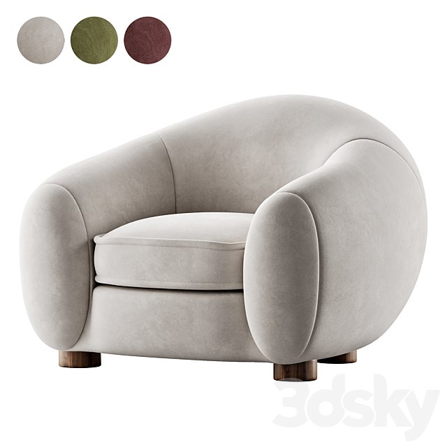 Jean Royer Ours Polaire Armachair