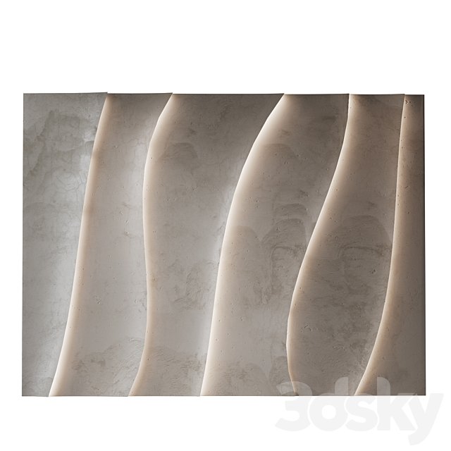 Abstract composition. Relief. Plateau. 53