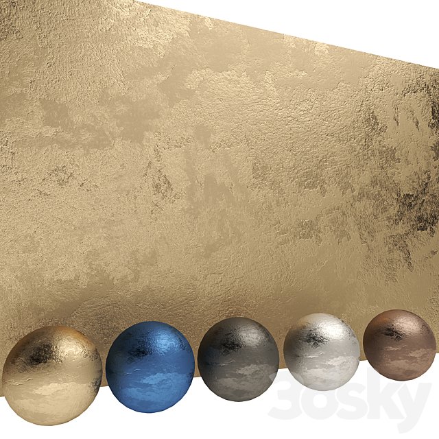 VENETIAN DECORATIVE PLASTER METALLIC COLORS