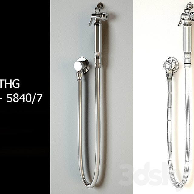 Hygienic shower THG U4F - 5840/7