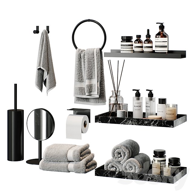 Bathroom decor set P06