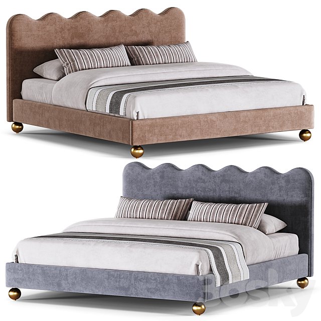 Ripple King Bed