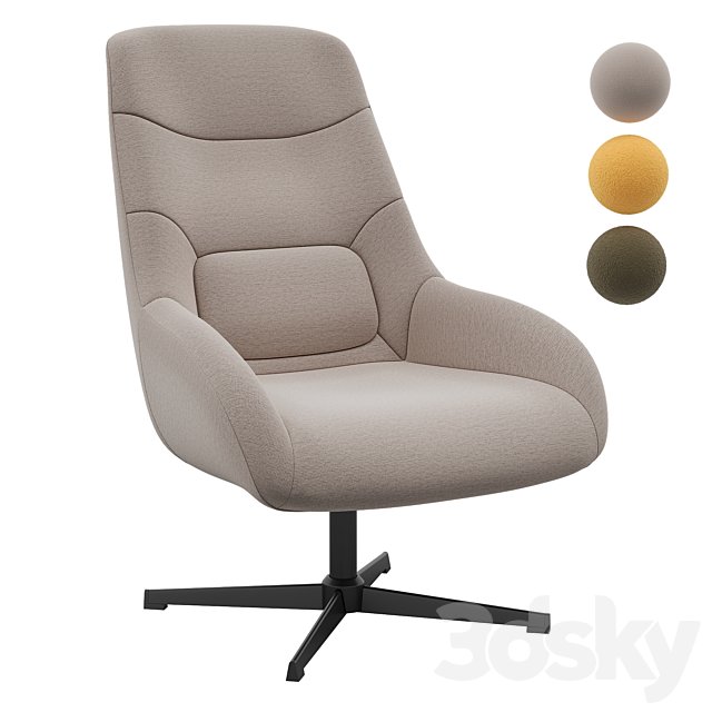 La Forma Celida Swivel Chair