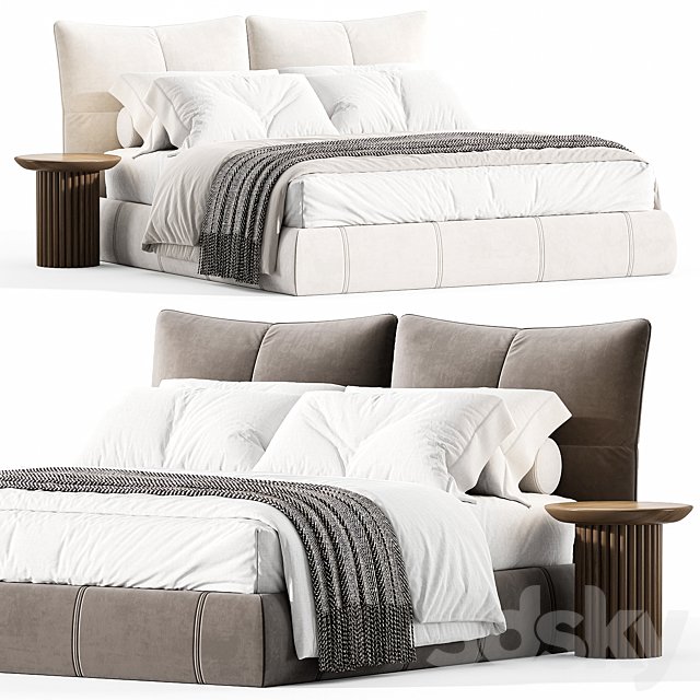 Ellelle Bed by la Falegnami