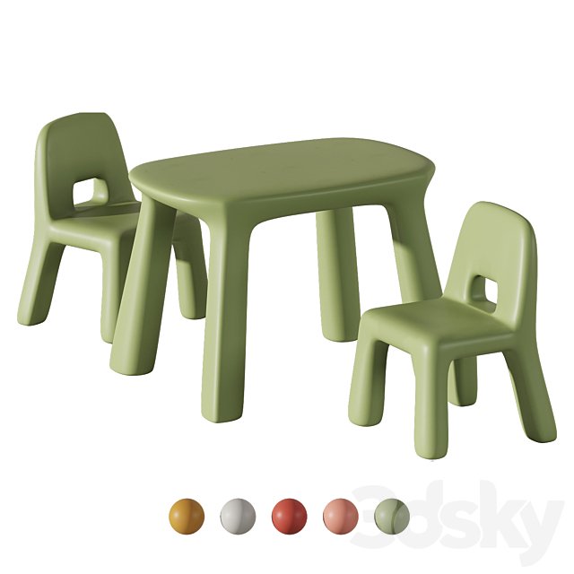 Nordic Ins table and chair c aliexpress.ru