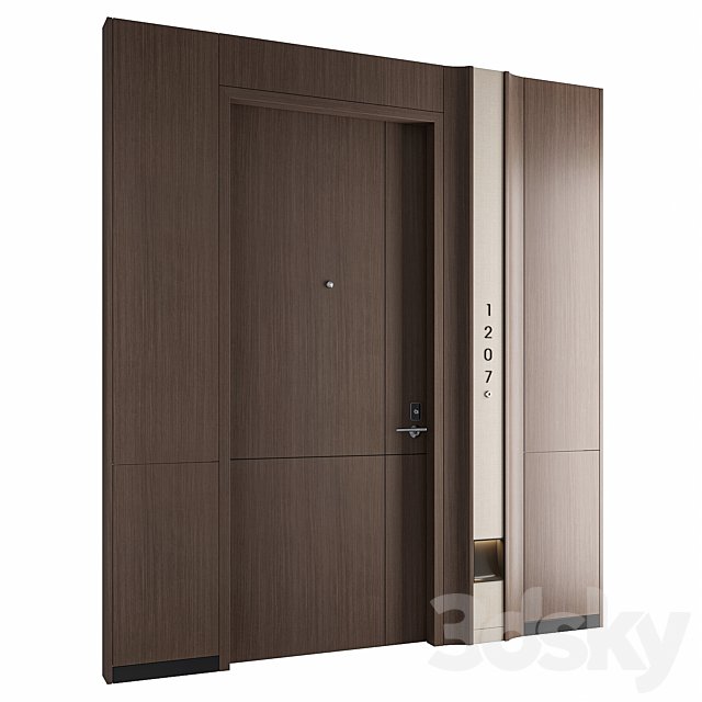 Modern Hotel Door 010