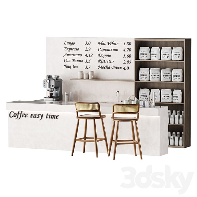 Cafe and restaurant coffee spot
