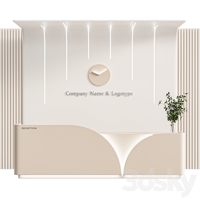Office reception desk