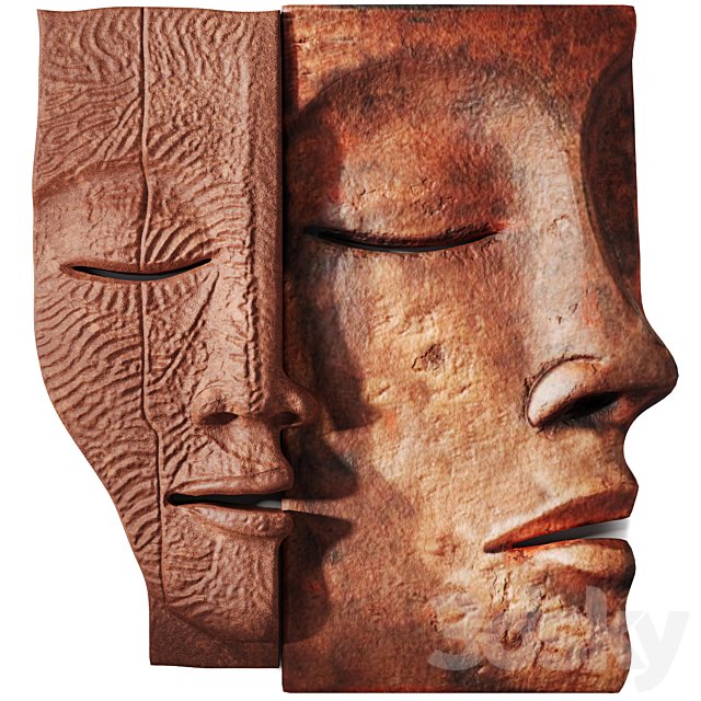 Face Sculpture Mad Objects