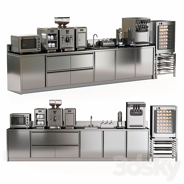 Cafe Equipment Set 8