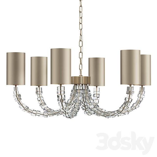 Porta Romana / Round Lartigue chandelier