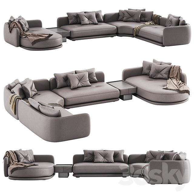 Luzaro Rage Sectional sofa