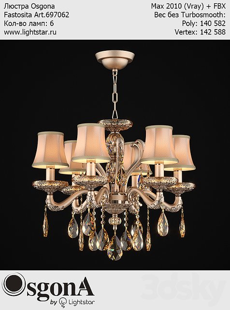 Chandelier Osgona Fastosita Art.697062