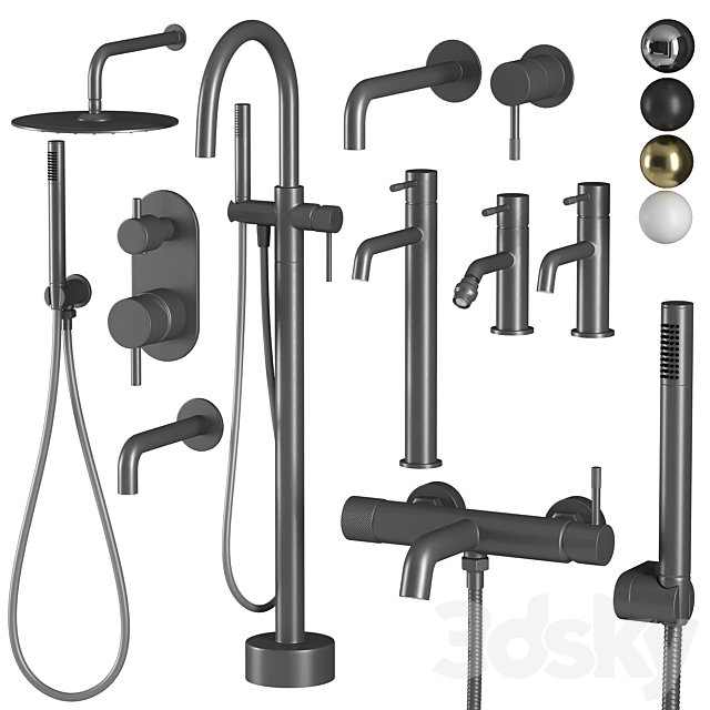 Faucets and showers Boheme uno set 1