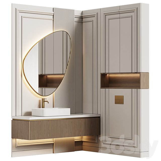Bathroom furniture 22 in modern classic style