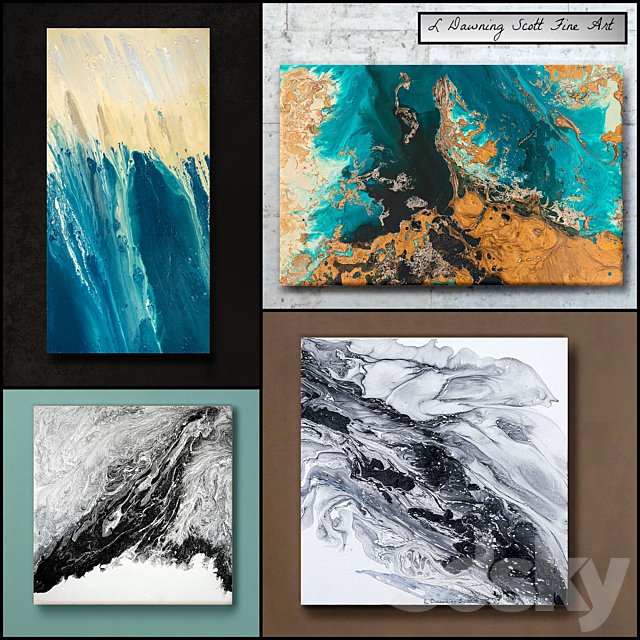 L Dawning Scott Fine Art - set 11
