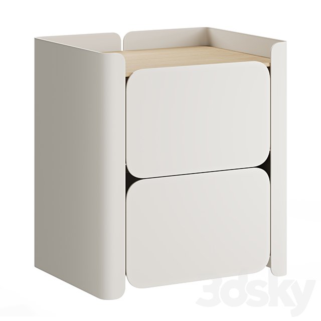 Bedside table Lirio by Hiro