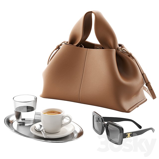 Polene Bag & Steel Tray