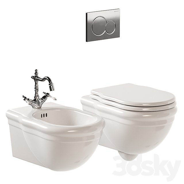 Artceram Hermitage Wall-Hung WC