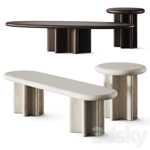 Studiotwentyseven Maxime Boutillier Cardus Coffee Tables
