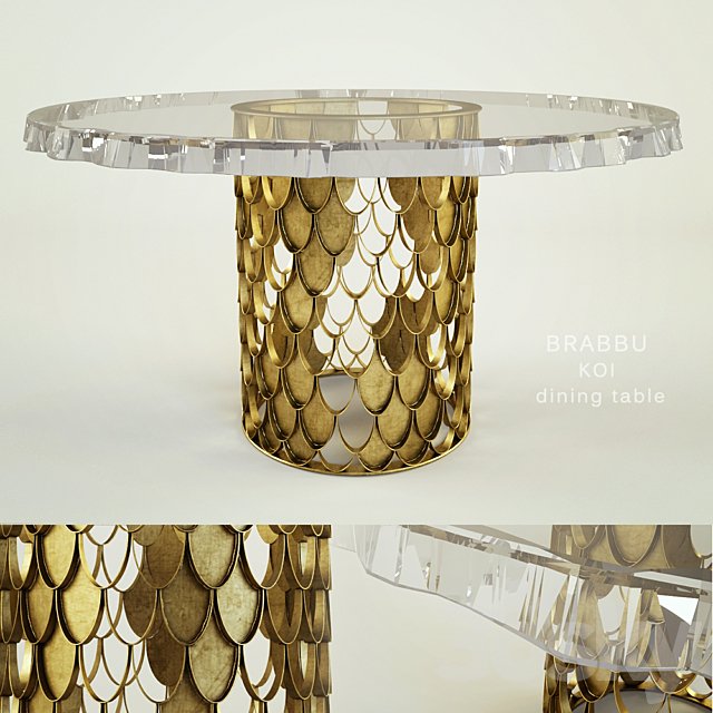 BRABBU KOI dining table