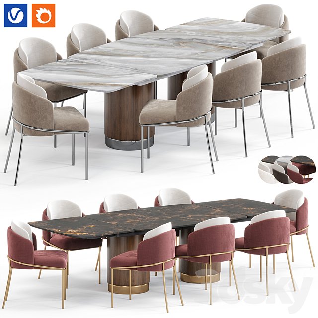 Capella Chair Chara Table By Amgrades