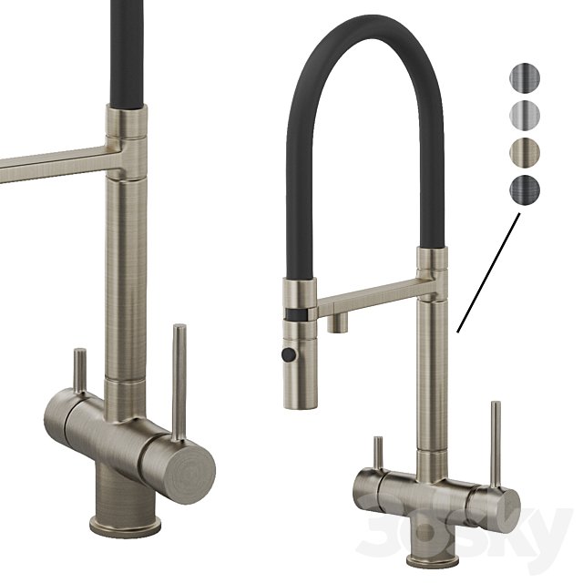 Kitchen mixer Iddis Ace ACEBNFFi05 Satin