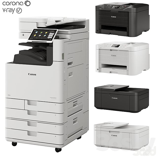 Canon printer set.