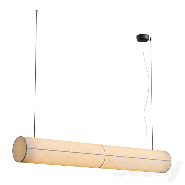 HASHIRA LINEAR PENDANT LAMP, RAW