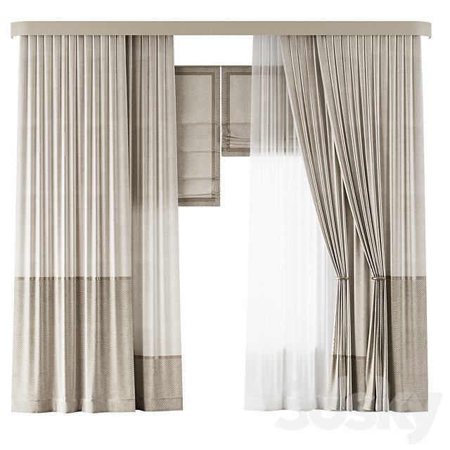 Curtains set 08