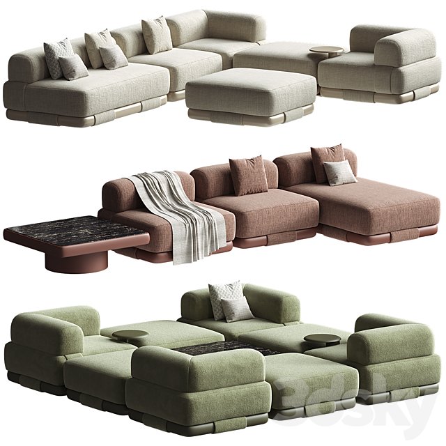 INSULA MODUlLAR Sofa Kettal