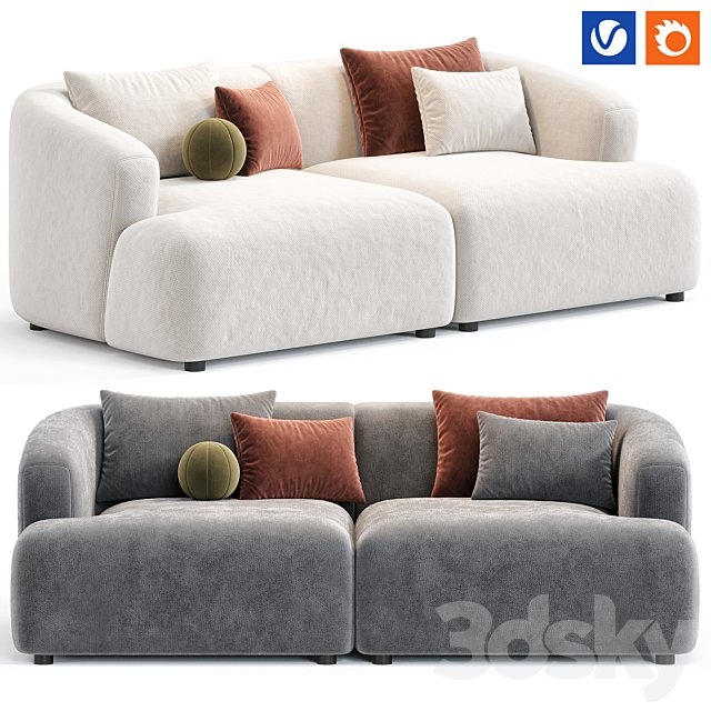 Sofia 2 Plazas Sofa By Westwing