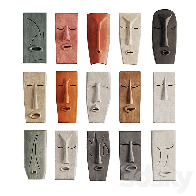 Wall Decor Mask