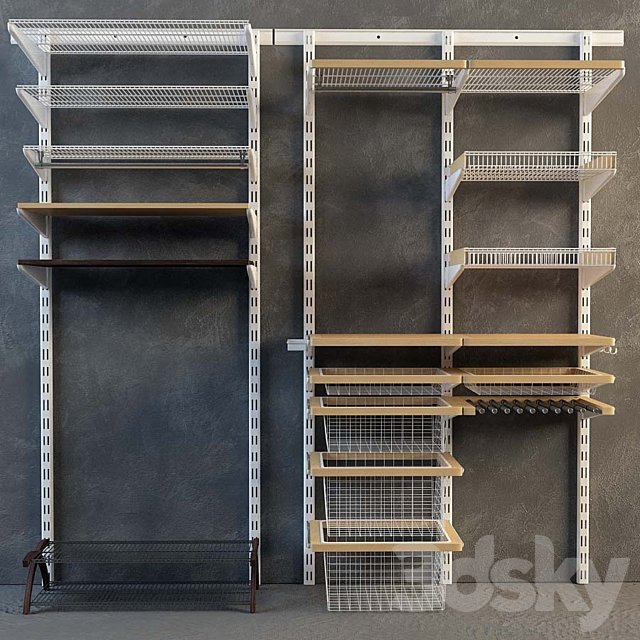 Elfa dressing system