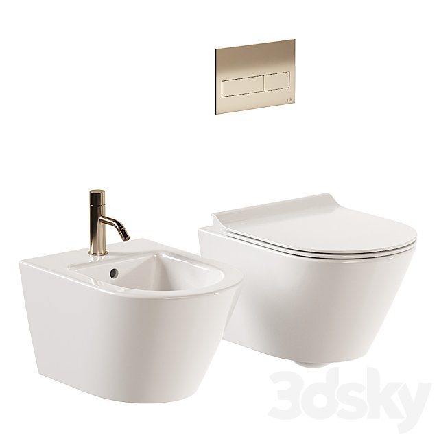 GSI Ceramica Kube X Wall-Hung WC