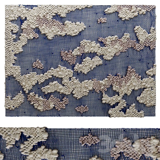 Wall panel "WHITE CLOUDS 02"