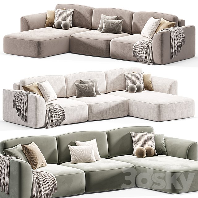 KING SE chenille Sofa 3