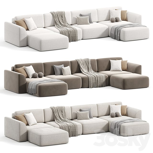 KING SE chenille Sofa 4