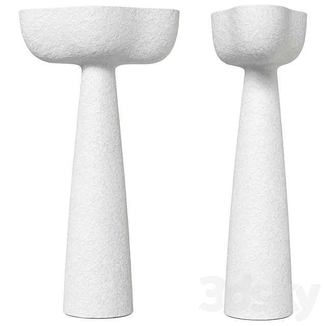 Pierre Augustin Rose floor lamp Eole
