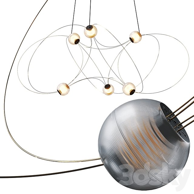 DCW Editions Munari 6 Pendant Lamp