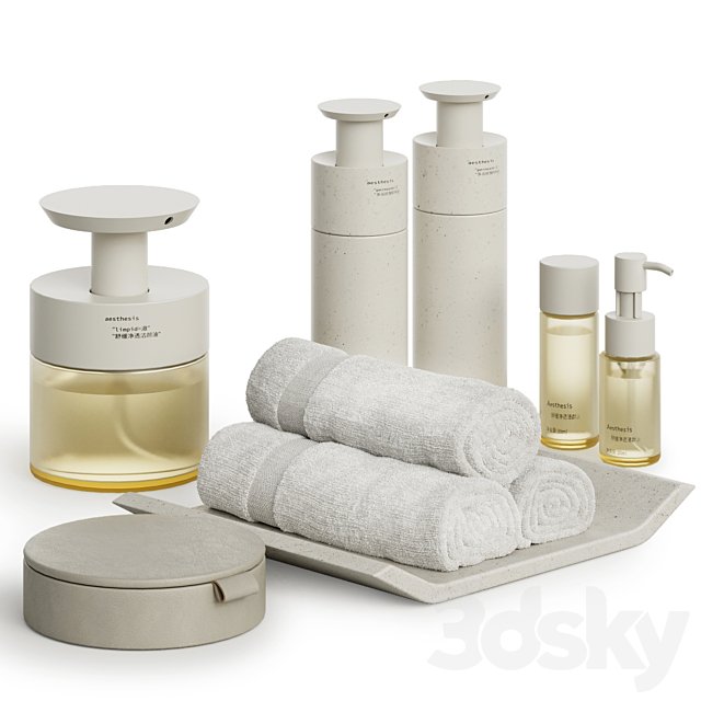 Decorative set for bathroom