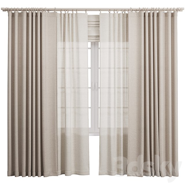 Curtain 71/ Curtains flax