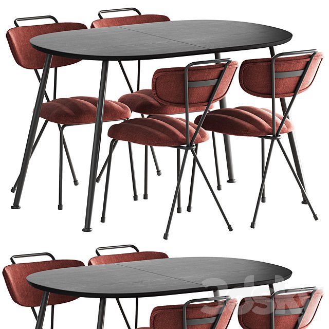 Chair Berry-1 Table Cleo