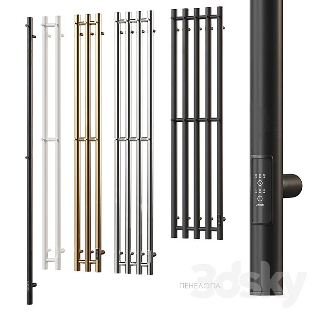 EWRIKA Penelope electric heated towel rail