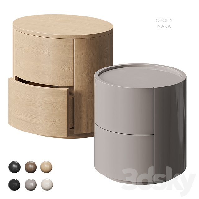 Cecily Nara bedside table Cosmo