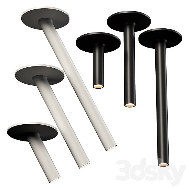 Modern LED tube spotlight