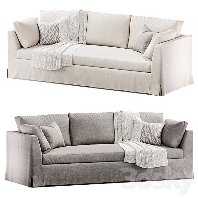 Lulu and Georgia "Coen Slipcover Sofa"