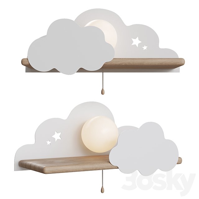 Loft Concept Wall Cloud Lamp