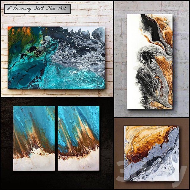 L Dawning Scott Fine Art - set 12